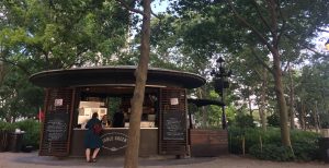 Dining at the Battery