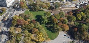 The Battery Oval, Bikeway, and Woodland
